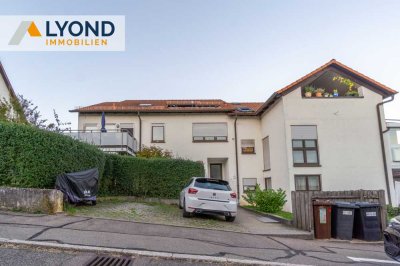 Gepflegte 2-Zimmer-Wohnung mit zwei Balkonen und Tiefgaragenstellplatz in Esslingen Sulzgries