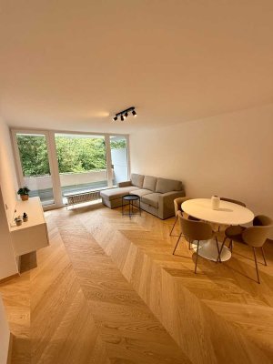 Erstbezug nach Sanierung: Vollmöblierte 2-Zimmer-Wohnung in München