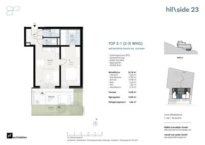 Pärchenhit! Helle 2-Zimmer-Wohnung mit kleinem Garten zu verkaufen!