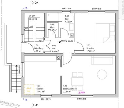 Mietwohnung in Großmaischeid - 70 m² - Erstbezug nach Sanierung