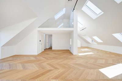 Modernes Wohnen im Erstbezug: Traumhafte Dachgeschoss-Maisonette in bester Lage!