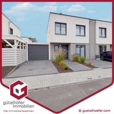 Neuwertig! Energieeffiziente 143m² Doppelhaushälfte mit Garten, Einbauküche und Garage in Straßfeld