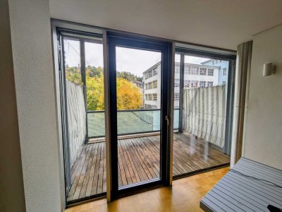 Helle 1,5-Zimmer-Wohnung mit Balkon in Stuttgart-Süd
