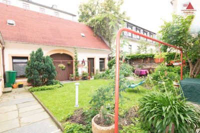 Stilvolle 5-Raum-Altbauwohnung mit Veranda und Garagenstellplatz – zentral in Annaberg!!