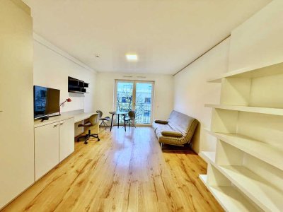 Möbliert, modern, am Wasser – möbliertes Apartment nahe der Spree