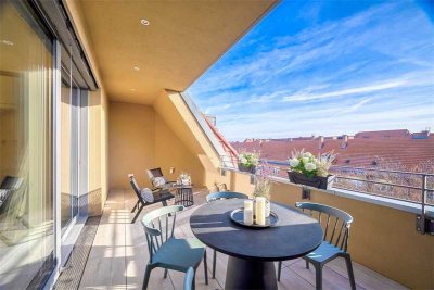 Grundsaniertes Denkmalobjekt: Dachneubau mit Sonnenlounge