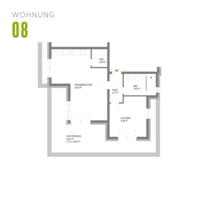 NEUBAU Trier-Olewig - Effizienzhaus 55 - Wohnung 08
