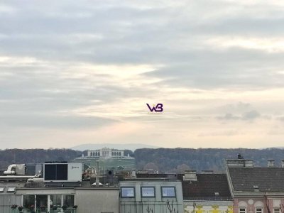 Luxuriöses Wohnen in einer DG-Maisonette über den Dächern Wiens - Panoramablick auf die Gloriette inklusive