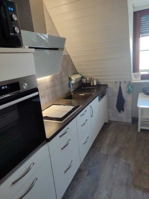 6-Zimmer-Maisonette-Wohnung mit Balkon und Einbauküche in Bad Buchau