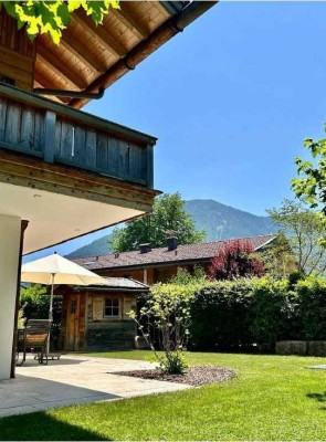 Wunderschöne Garten-/Terrassenwohnung in absoluter Bestlage von Rottach-Egern