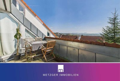 Tolle Aussicht mit Weitblick! Besondere 4,5-Zimmer-Maisonette-Wohnung in Wernau