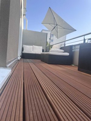 Erstbezug nach der Renovierung: moderne, helle 3Zi-Wohnung in grüne Lage mit großem Balkon