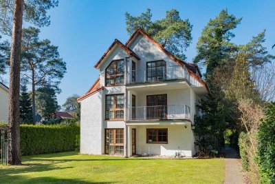 Ruhig wohnen zwischen Wasser und Wald. Maisonette-Wohnung mit Garten zum wohlfühlen.