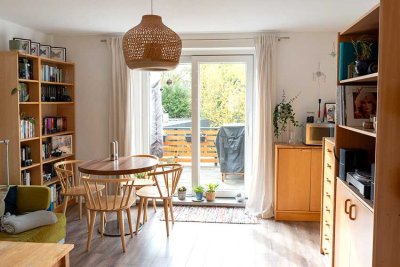 Gemütliche 2-Zi.-Whg mit großer Terrasse