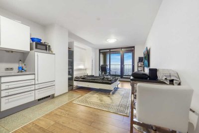 Einzigartige City-Wohnung mit spektakulärem Ausblick – im 20. Stock des Bredero-Hochhauses