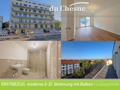 Erstbezug in zentraler Lage von Ludwigsfelde – moderne 2-Zimmer-Neubauwohnung mit Balkon
