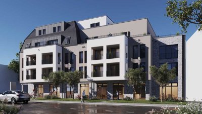 Ansprechende Etagenwohnung in zentrumsnähe - 2-Zimmer-Wohnung mit Terrasse