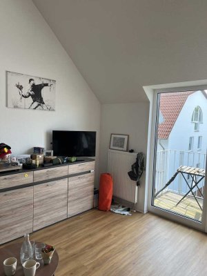 Neubau ! Moderne 1,5 Zimmer Maisonette Wohnung mit Balkon