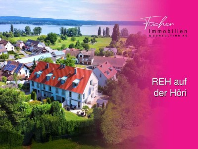 Familienidylle mit Seenähe – Reiheneckhaus mit Gartenparadies auf der Höri