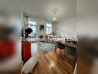 Tauschwohnung: Schöne 3 Zimmer Altbauwohnung mit Balkon im Herzen St.Paulis