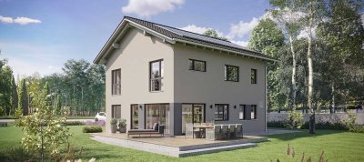 Modernes Einfamilienhaus QNG Schlüsselfertig auf 513 m² Grundstück