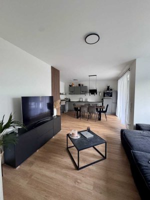 Moderne 3-Zimmer-Wohnung mit Garten im Zentrum von Abensberg