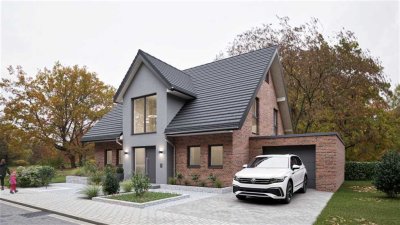 Ein Neubau mit Niveau: massiv - individuell- modern