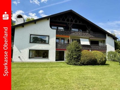 Inklusive unverbaubarem Bergblick