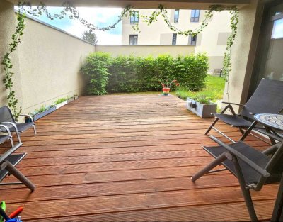 Moderne 4-Zimmer-Wohnung mit Terrasse und Stellplatz