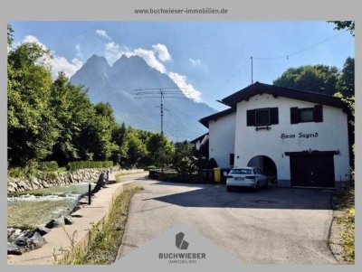 Zugspitzdorf Grainau - einmaliges Anwesen mit Perspektive in traumhafter Naturkulisse!
