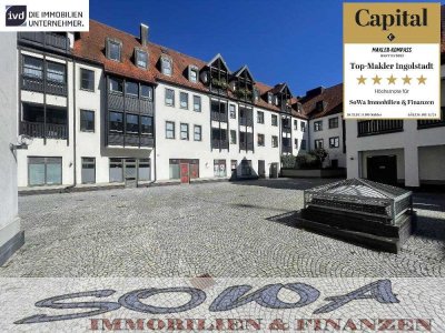 Stadtlage! Schicke 4,5 Zimmer Wohnung mit Tiefgaragenstellplatz im Zentrum in Neuburg - Ein Objek...
