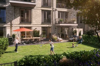4-Zimmer-Maisonette-Neubau mit Terrasse, Balkon und 2 Bädern in Hamburg-Groß Borstel