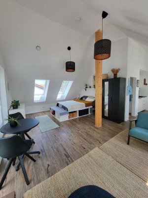 Lichtdurchflutete 1-Zimmer-Wohnung - Neubauqualität zum kleinen Preis (provisionsfrei)
