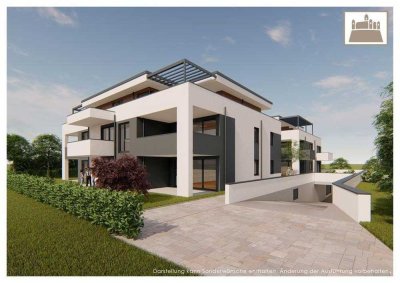 Exklusive Etagenwohnung KFW40 Standard mit unverbaubarem Schlossblick