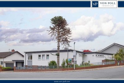 Freist. Bungalow mit Einliegerwohnung auf großem Eckgrundstück