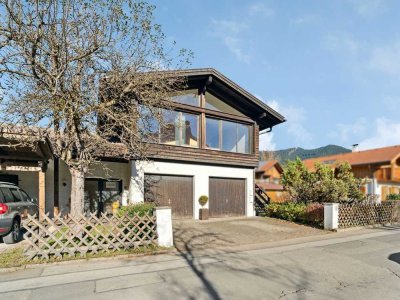 Ein Haus, zwei Wohneinheiten, Top Lage in Oberammergau