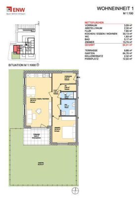 2 Zimmer Wohnung in Ilz 366