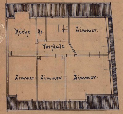 Ansprechende, helle 4-Zimmer-Wohnung im 2. OG in Schwetzingen-Süd mit Einbauküche zvm.