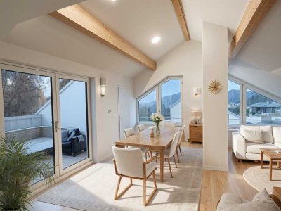 Attraktive 3,5-Zimmer Wohnung mit Dachterrasse