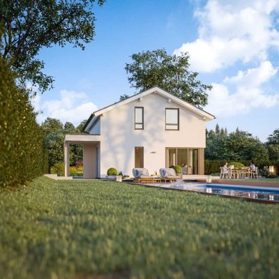 IHR EINFAMILIENHAUS IN SCHLICHTEM DESIGN!