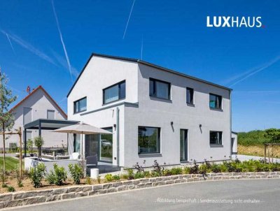 Wohnen mit Weitblick - ein LUXHAUS, das mit Ihnen wächst!