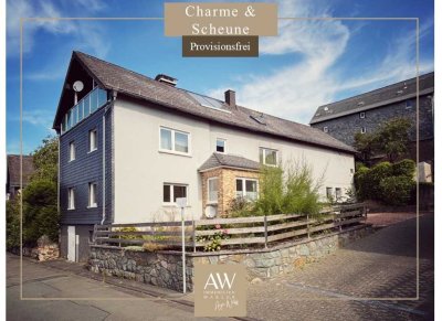 *Charme&Scheune* Viel Raum für Familie und Ideen im Herzen von Hohenahr. Courtagefrei für Kaufende