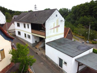 Sanierungsbedürftiges Einfamilienhaus in ruhiger Wohnlage!
