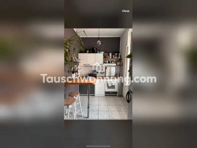 Tauschwohnung: Helle 1-Raum Wohnung mitten in der Neustadt