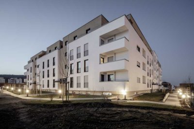 Hochwertige 3-Zimmer-Wohnung im 2.OG mit Balkon und Einbauküche in Rosbach