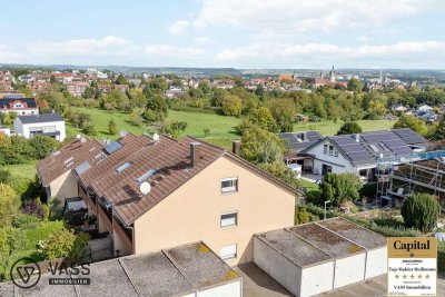 Großzügiges Reihenendhaus mit Gartenidylle und Weitblick