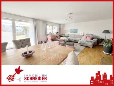 IMMOBILIEN SCHNEIDER - Puchheim - Klein aber fein - verm. Reihenmittelhaus mit Terrasse und Garten