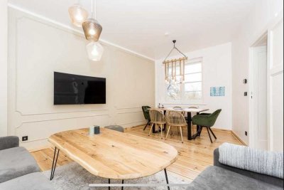 PROVISIONSFREI!! Top-sanierte 3,5-Zi.-Wohnung in Tegel - 83 m², hochwertige Einbauküche