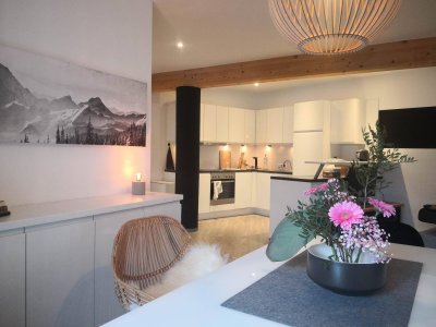 Möblierte Ferien-Wohnung mit 2 Schlafzimmer, Terrasse und 2 Bäder