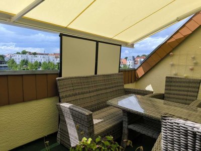 Großzügige 3 ZKB Maisonettenwohnung mit Dachloggia!